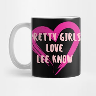 Pretty Girls Love Lee Know Stray Kids Mug